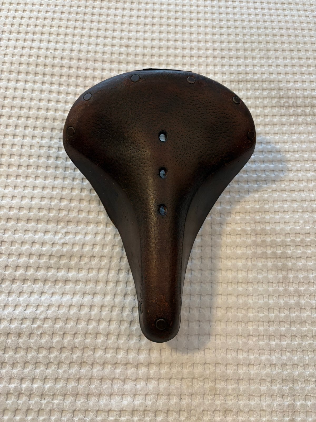 Brooks Leren Fietszadel - Klassiek Comfort, Gebruikt, Leer, Ophalen of Verzenden, Zadel