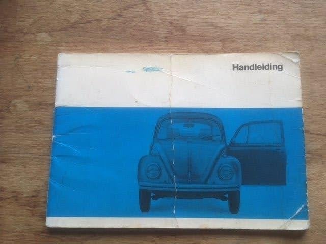 Handleiding VW Kever 1200 1300 1500 - Augustus 1969  NL, Ophalen of Verzenden
