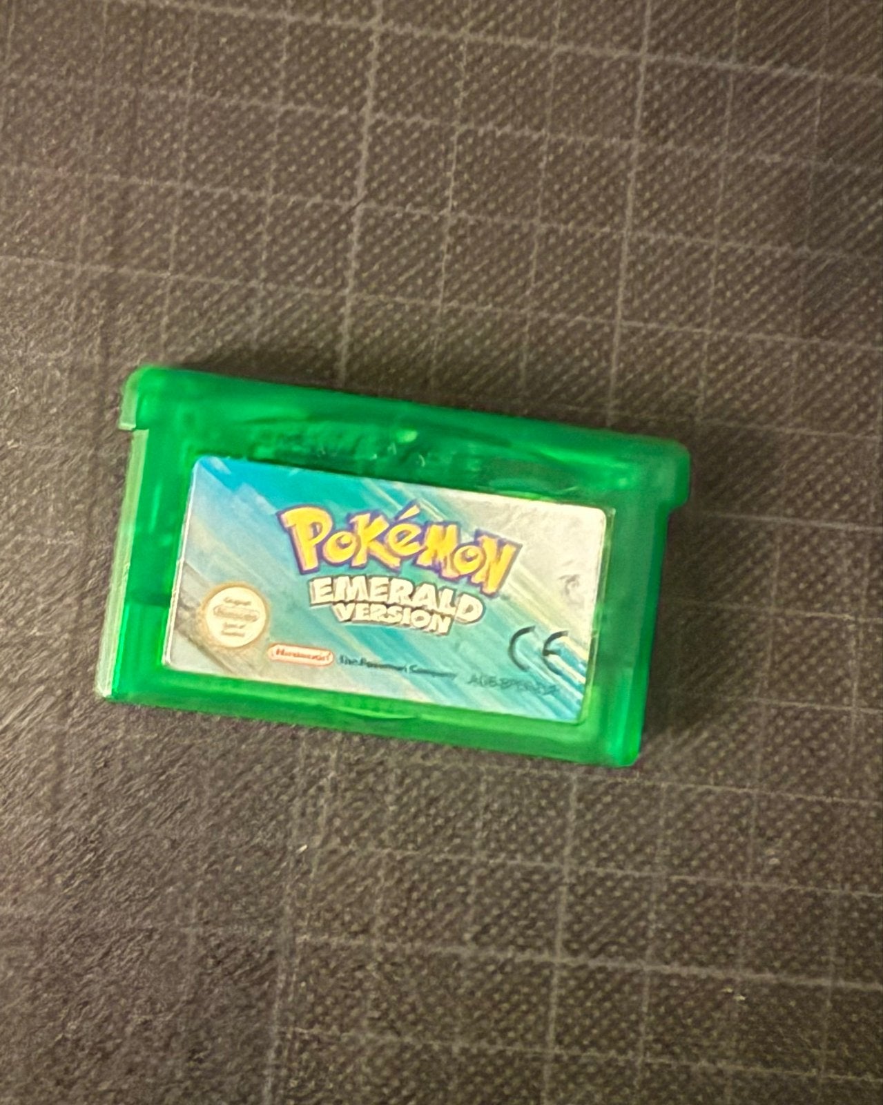 Pokémon Emerald Version Gameboy Advance (origineel), Gebruikt, 1 speler, Ophalen of Verzenden, Role Playing Game (Rpg)