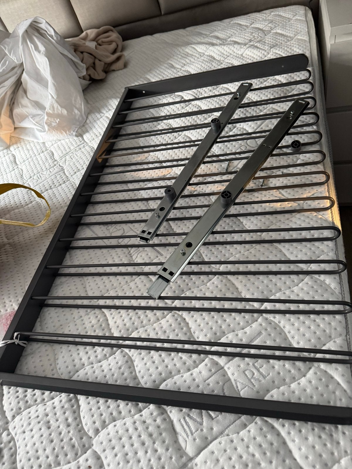 Pax uitrekbare broekhanger, Ophalen, Gebruikt, 90 cm, Eenpersoons