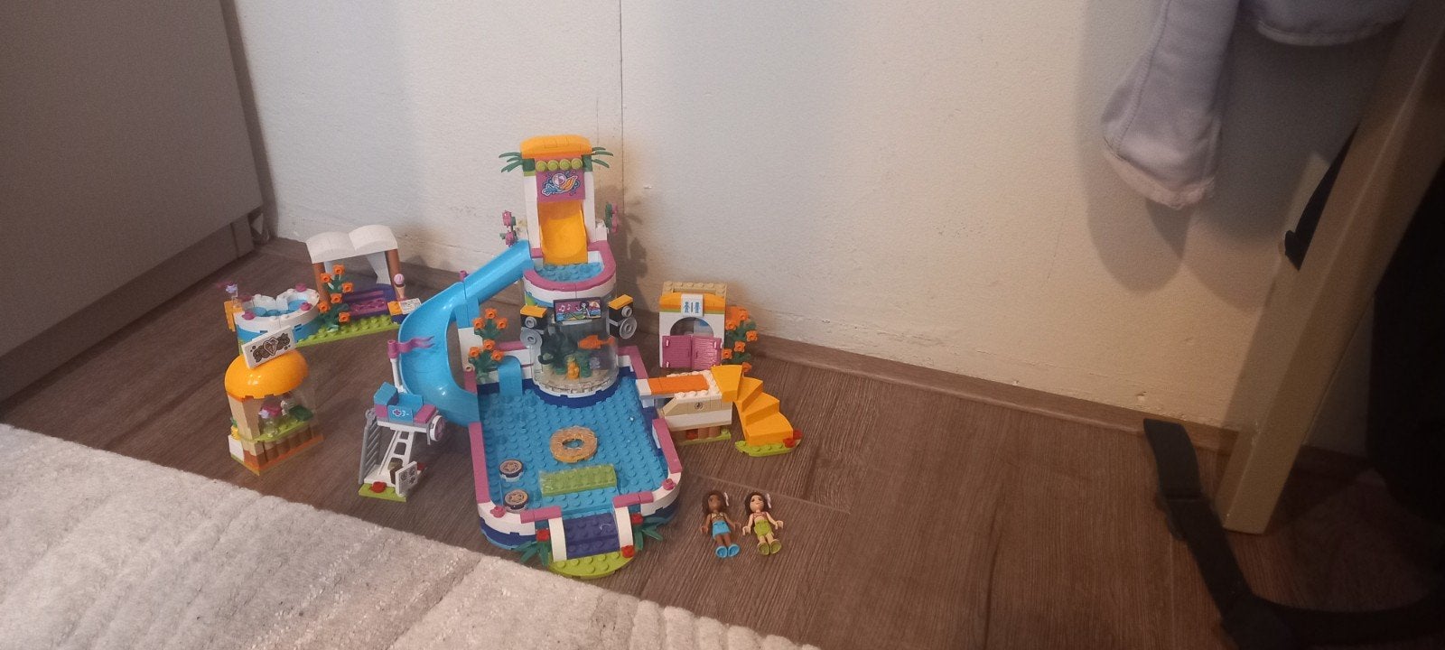 LEGO Friends Zwembad Speelset (41313) met instructies, Ophalen of Verzenden, Zo goed als nieuw, Overige merken