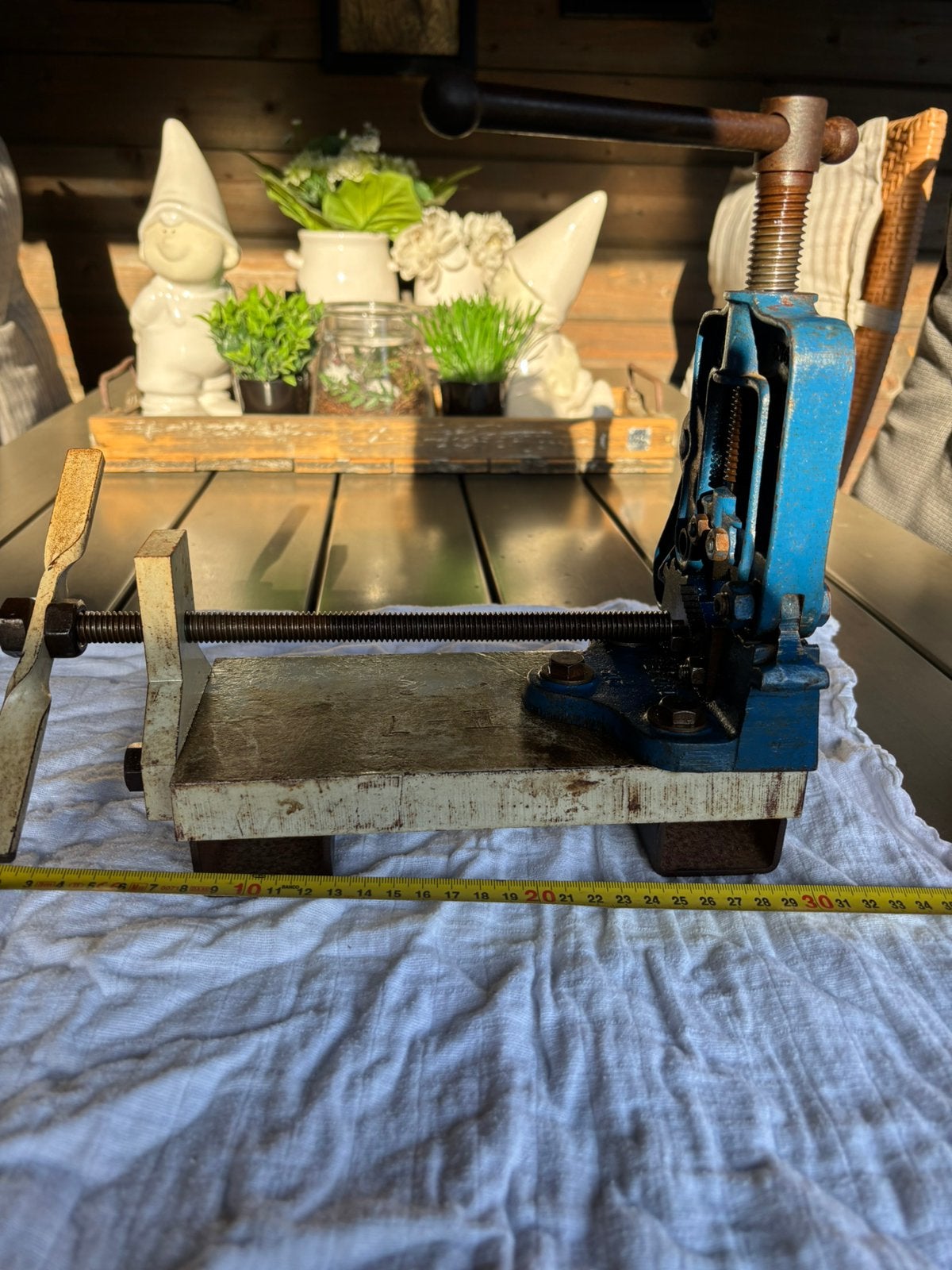 Te koop buizenklem pijpenklem bankschroef van record, Doe-het-zelf en Verbouw, Ophalen