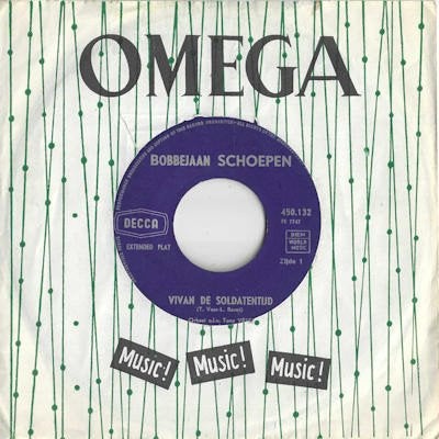 BOBBEJAAN SCHOEPEN  1966  UNIEKE NEDERBIET !!! S2291, Gebruikt, 7 inch, Single, Ophalen of Verzenden