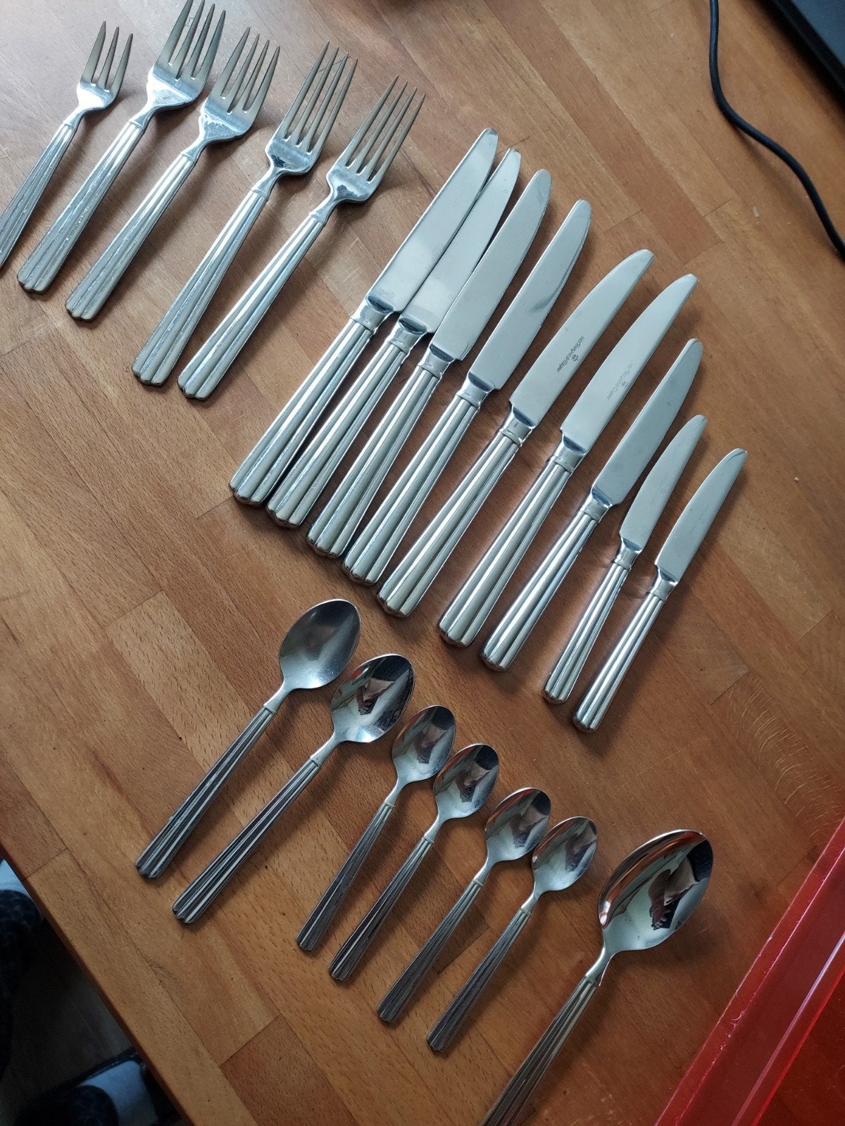 Keltum symfonie bestek, Huis en Inrichting, Keuken | Bestek, Gebruikt, Ophalen of Verzenden, Rvs of Chroom, Vaatwasserbestendig
