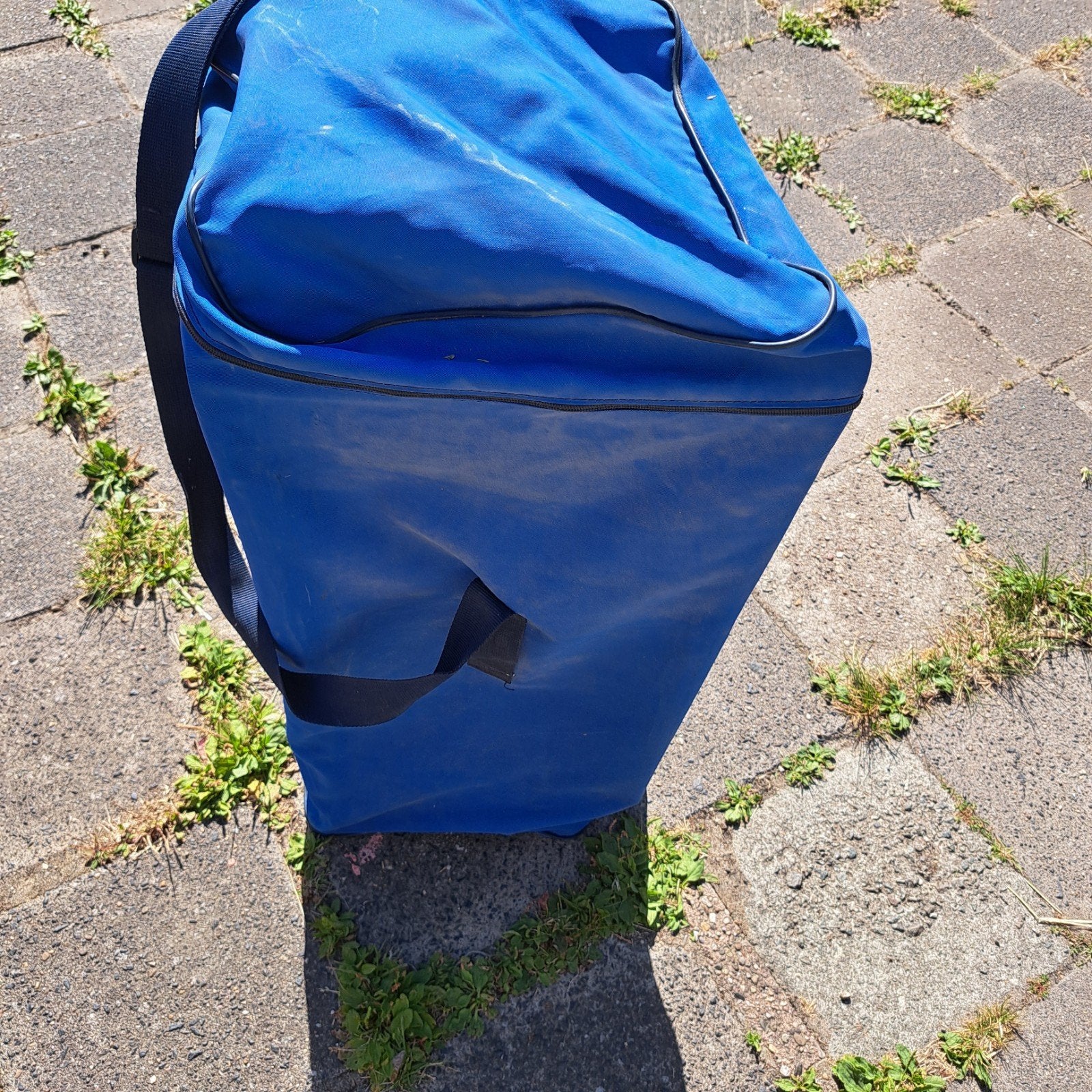 goed campingbed kinder, Ophalen, Zo goed als nieuw, Blauw, Overige typen