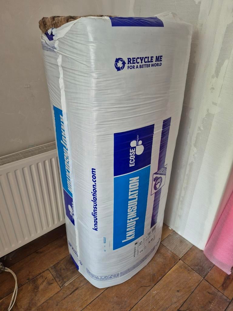 1 pak Knauf Acoustifit isolatie., Ophalen, Nieuw, Glaswol, 4 tot 8 cm