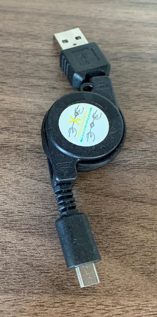 USB Rolkabel, Ophalen of Verzenden, Gebruikt