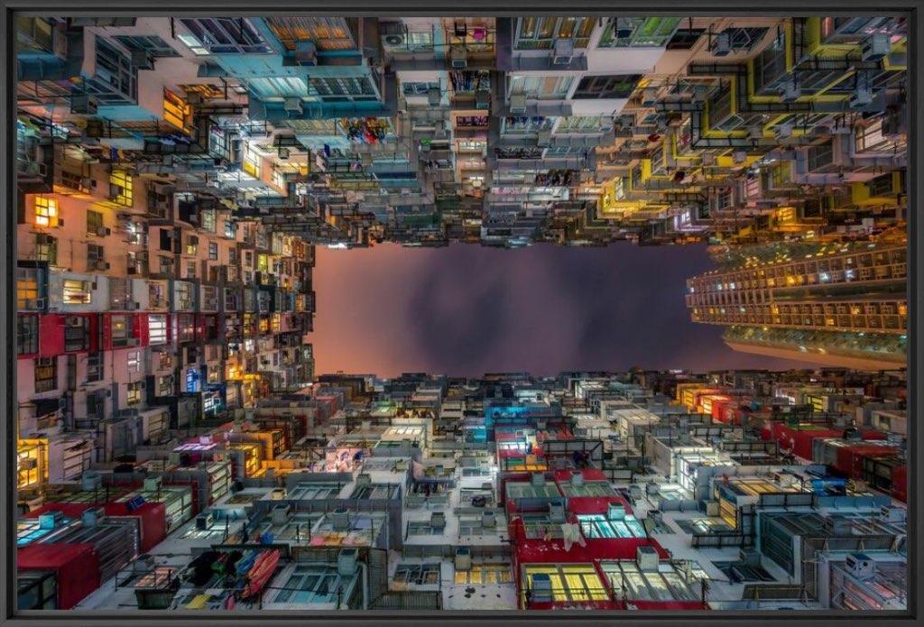 Foto Hong Kong Yellow Korner, Ophalen, Oorspronkelijke maker, Zo goed als nieuw, Foto of Poster