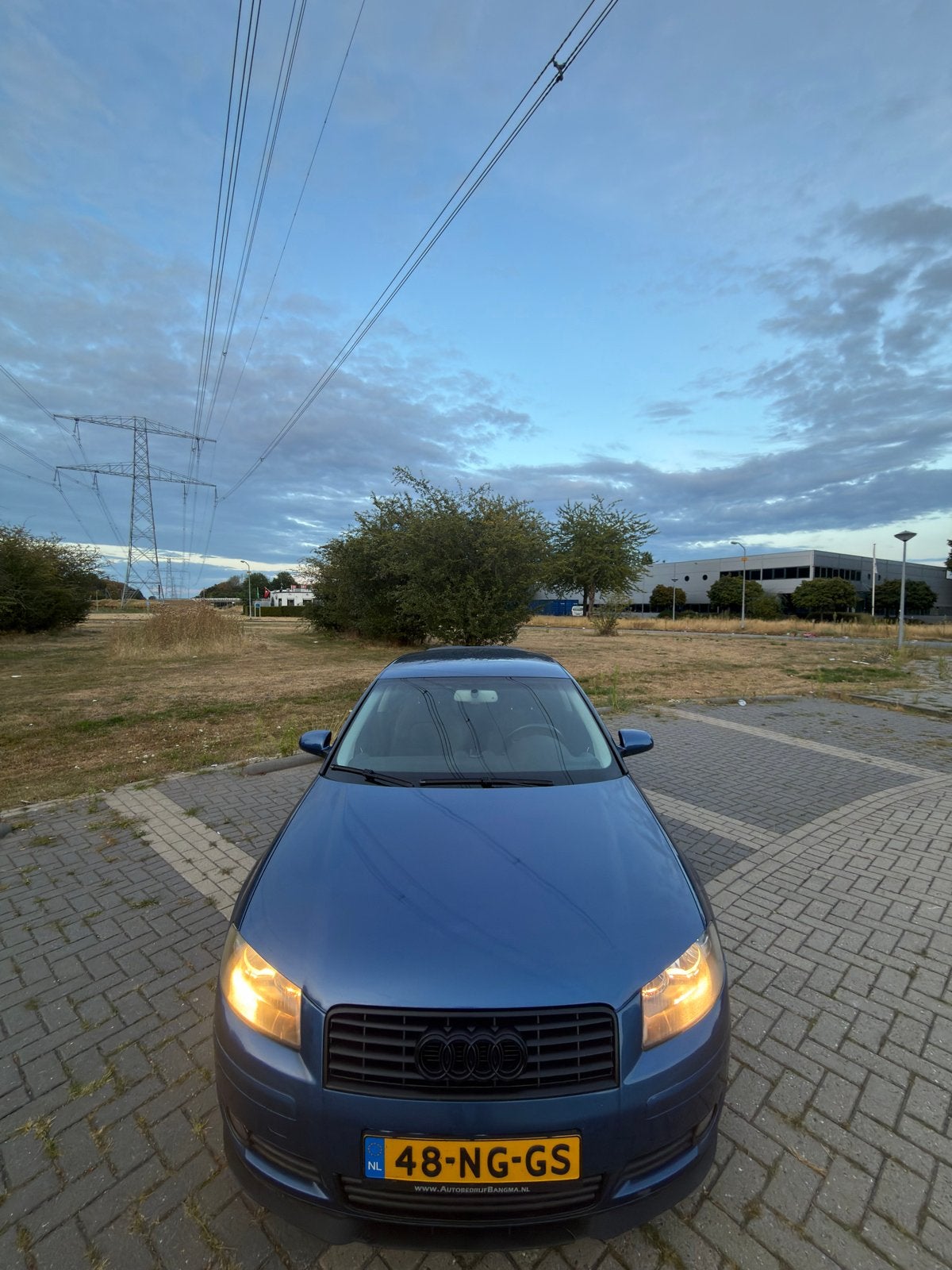 Audi A3 1.6 75KW 3D 2003 Blauw, Voorwielaandrijving, 4 cilinders, Blauw, 1200 kg