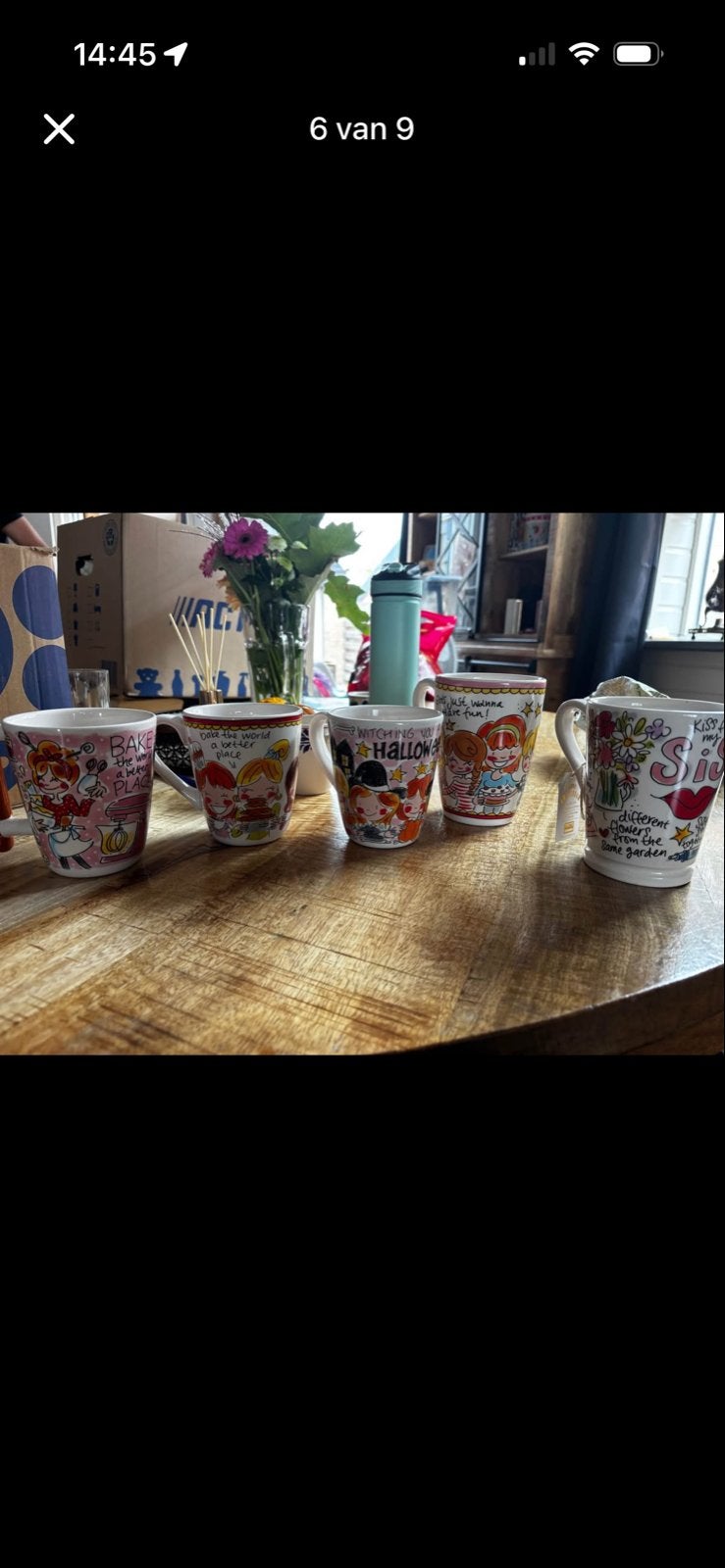 Blond Amsterdam: Mokken, theelepels en gebaksbordjes, Gebruikt, Keramiek, Blond Amsterdam, Mok