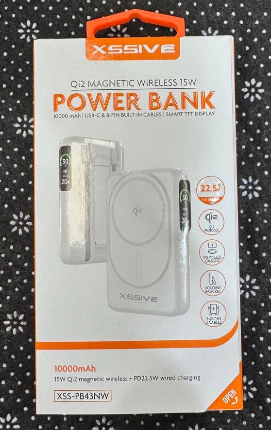 XSSIVE Power Bank 10000mAh, Ophalen of Verzenden, Nieuw