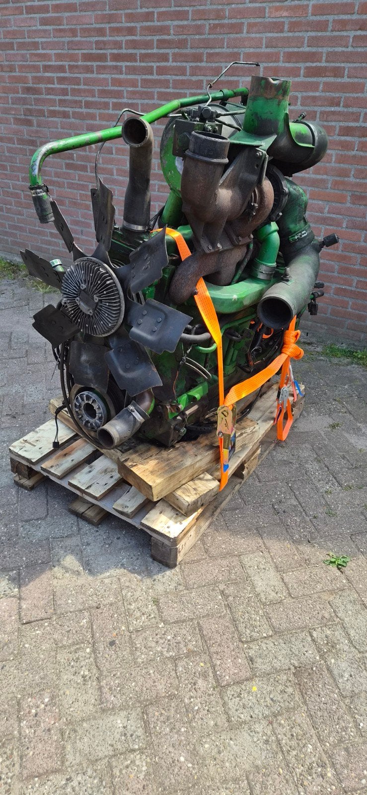 John deere 4455 motor. 6076., Ophalen of Verzenden