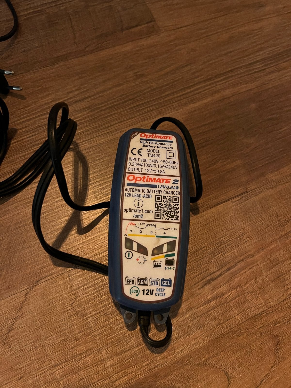 Optimate 2 Acculader 12V Loodzuur Accu's, Gebruikt, Universele onderdelen