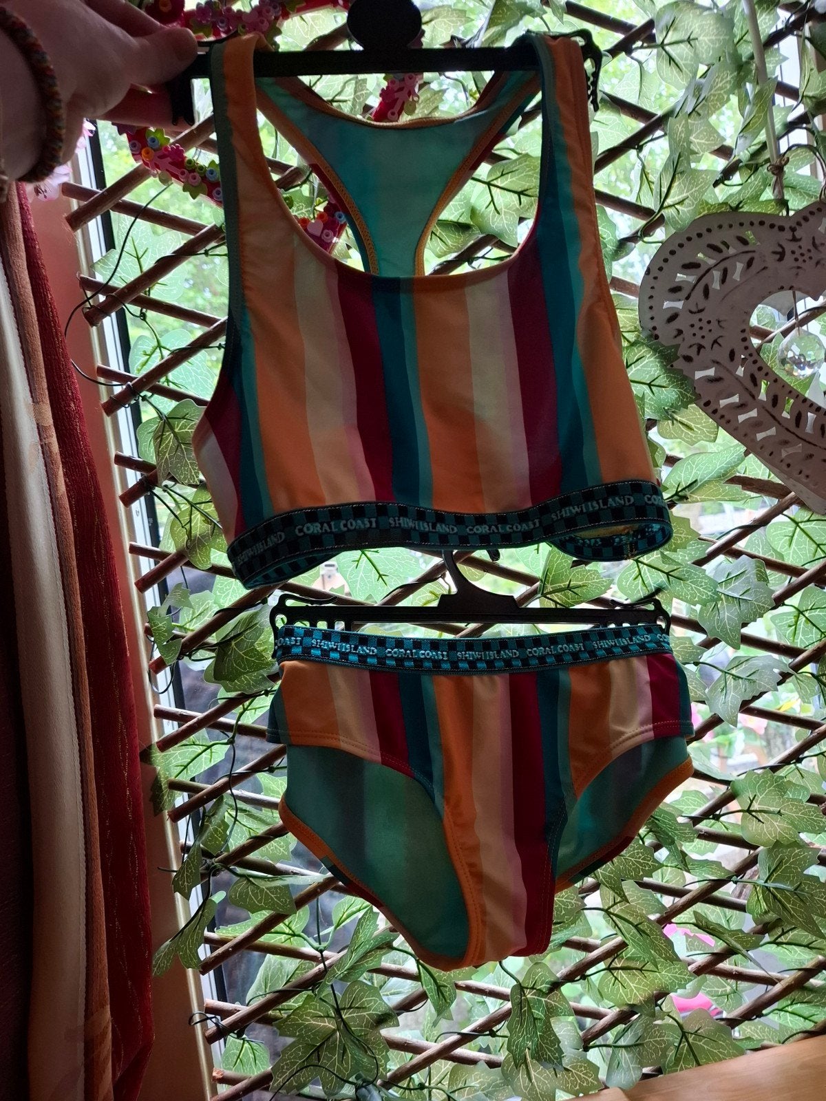 Shiwi Bikini Maat 158/164 - Kleurrijk gestreept, Meerkleurig, Ophalen of Verzenden, Zo goed als nieuw, Bikini