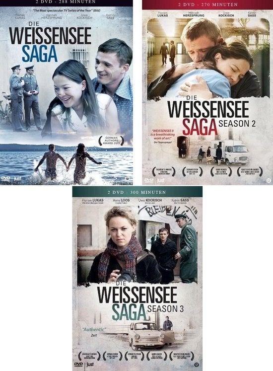 Die Weissensee Saga Complete Season 1-3 (6xDVD SET) TV-Serie, Alle leeftijden, Drama, Duits, Ophalen of Verzenden