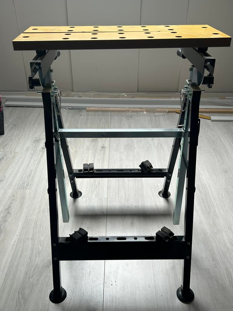 Werkbank sencys, Doe-het-zelf en Verbouw, Werkbanken, Ophalen, Gebruikt, Minder dan 70 cm, Inklapbaar