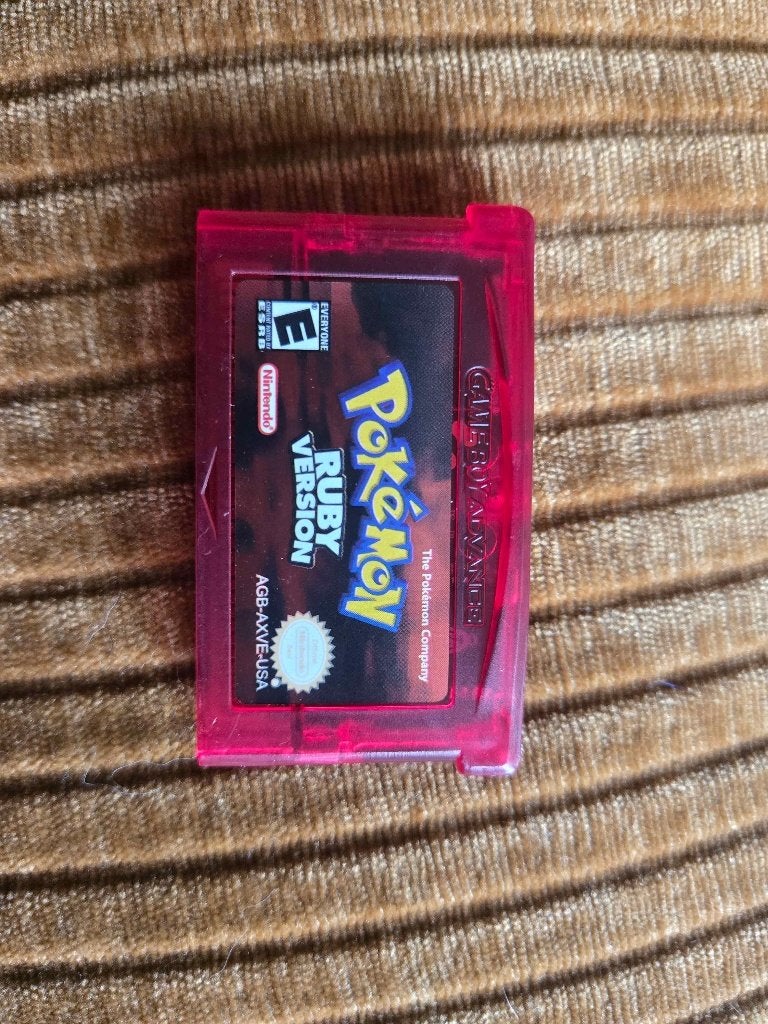 pokemon ruby, Spelcomputers en Games, Avontuur en Actie, Verzenden, 1 speler, Zo goed als nieuw