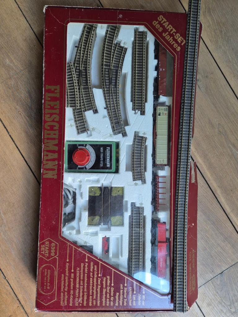 Fleischmann 6399 Startset (nieuwstaat,  prijs verlaagd), Hobby en Vrije tijd, Treinset, Gelijkstroom, Fleischmann, Ophalen of Verzenden