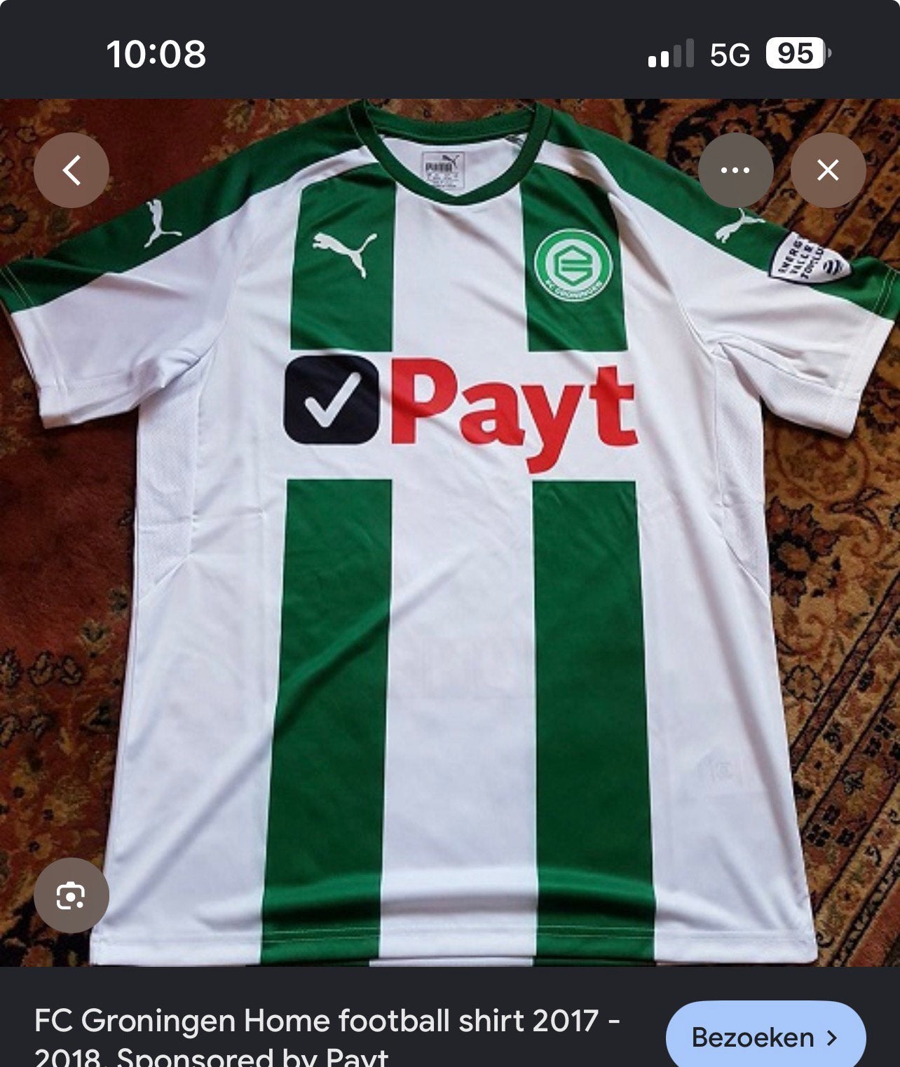 Fc groningen shirt 17-18 gezocht!, Maat M, Ophalen of Verzenden, Zo goed als nieuw, Shirt