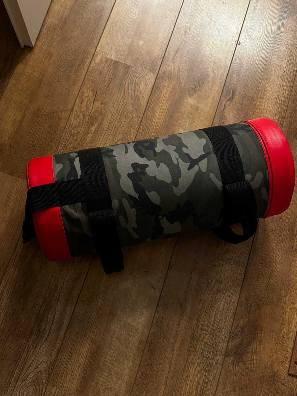 Powerbag gewichtszak 20 kg – Camouflage / Rood, Ophalen of Verzenden, Zo goed als nieuw