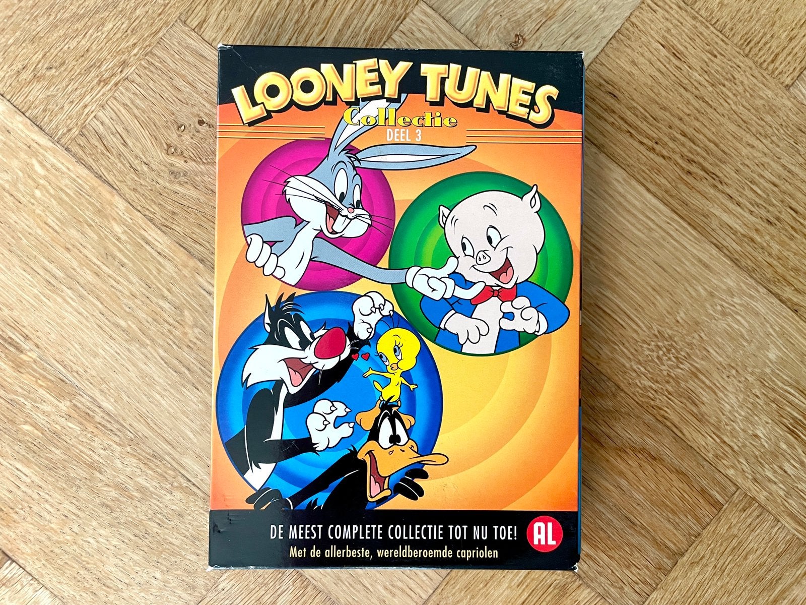 Looney Tunes Collectie DVD’s - Deel 3 (krasvrij, met NL), Tekenfilm, Amerikaans, Zo goed als nieuw, Ophalen of Verzenden