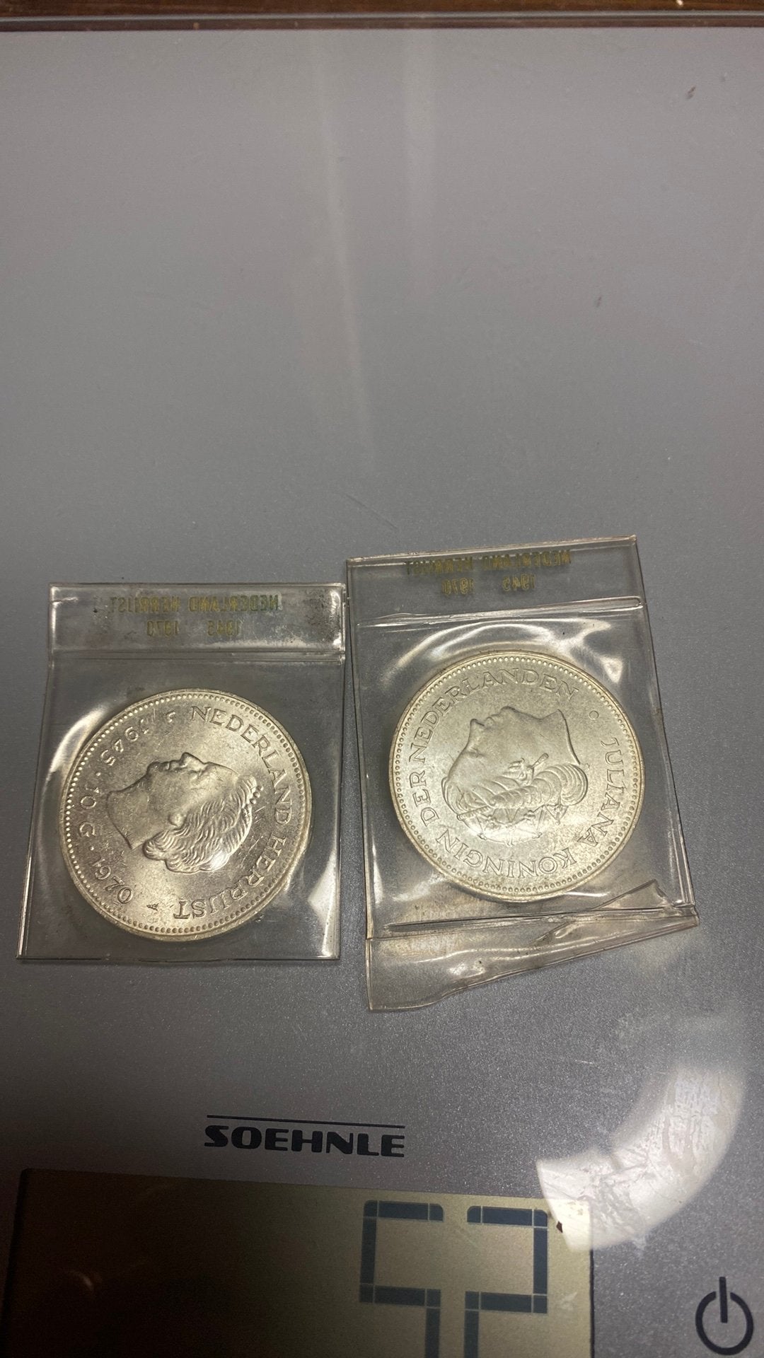 2 zilveren tientjes, Ophalen of Verzenden, Koningin Beatrix, 10 gulden, Zilver