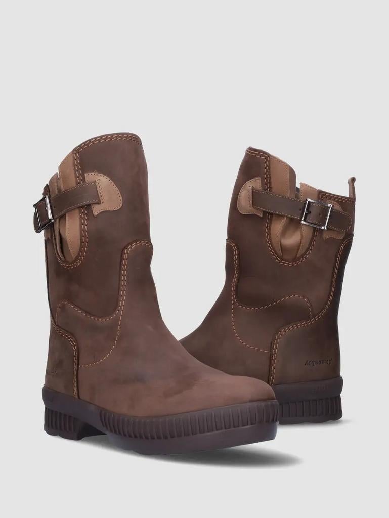 Te koop, lederen laarzen maat 43, Kleding | Dames, Schoenen, Ophalen, Zo goed als nieuw
