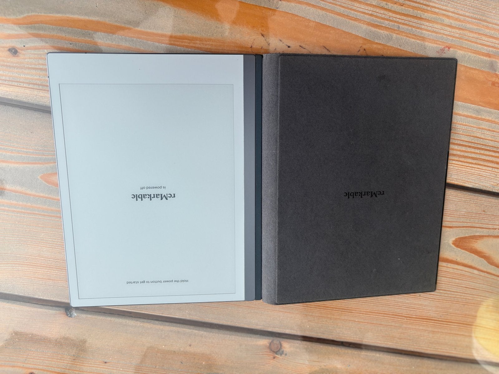 reMarkable 2 met Folio (zonder Marker Plus), Ophalen, 8 GB, Touchscreen, Zo goed als nieuw