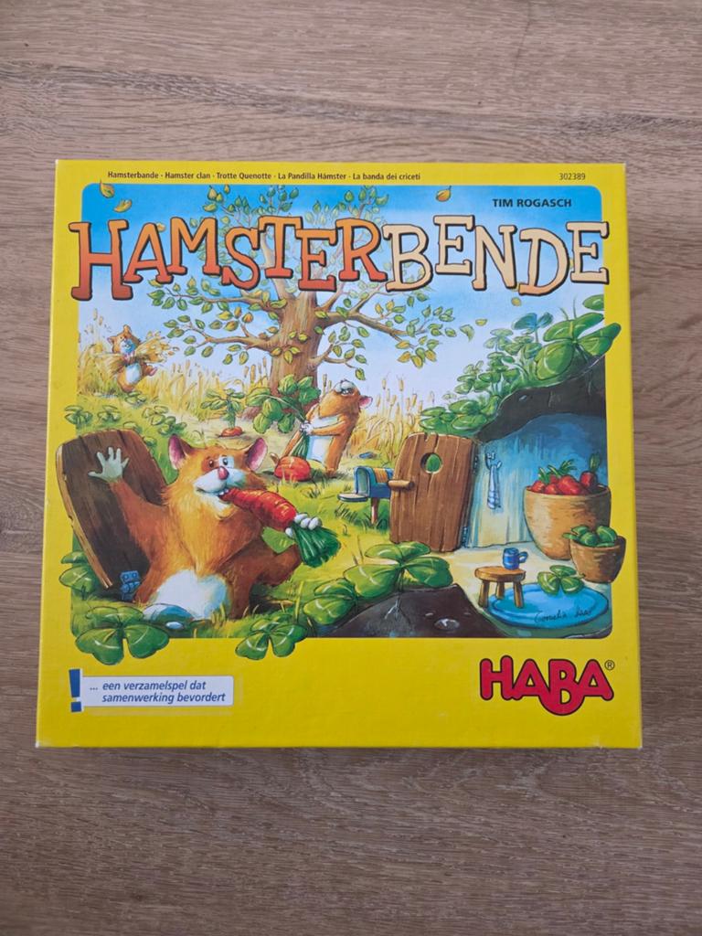Hamsterbende HABA - Compleet en Zeer Nette Staat, Drie of vier spelers, Ophalen, Zo goed als nieuw, HABA