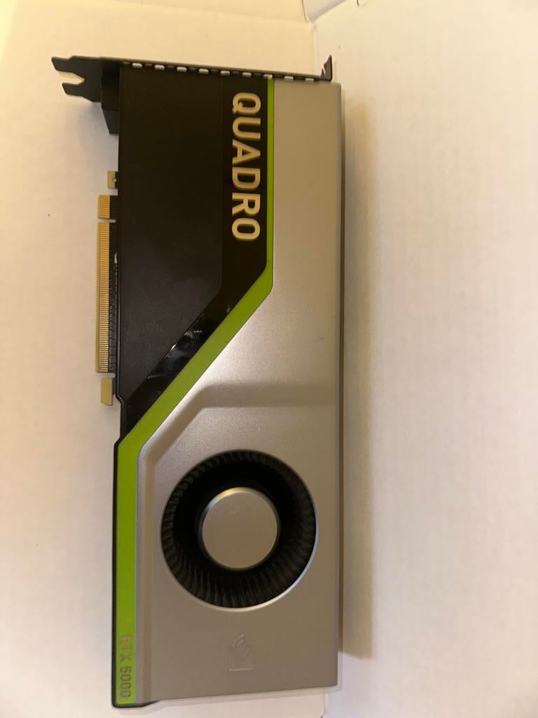 Nvidia Quadro RTX 5000 16GB Videokaart, Ophalen, PCI-Express 3, Gebruikt, Nvidia