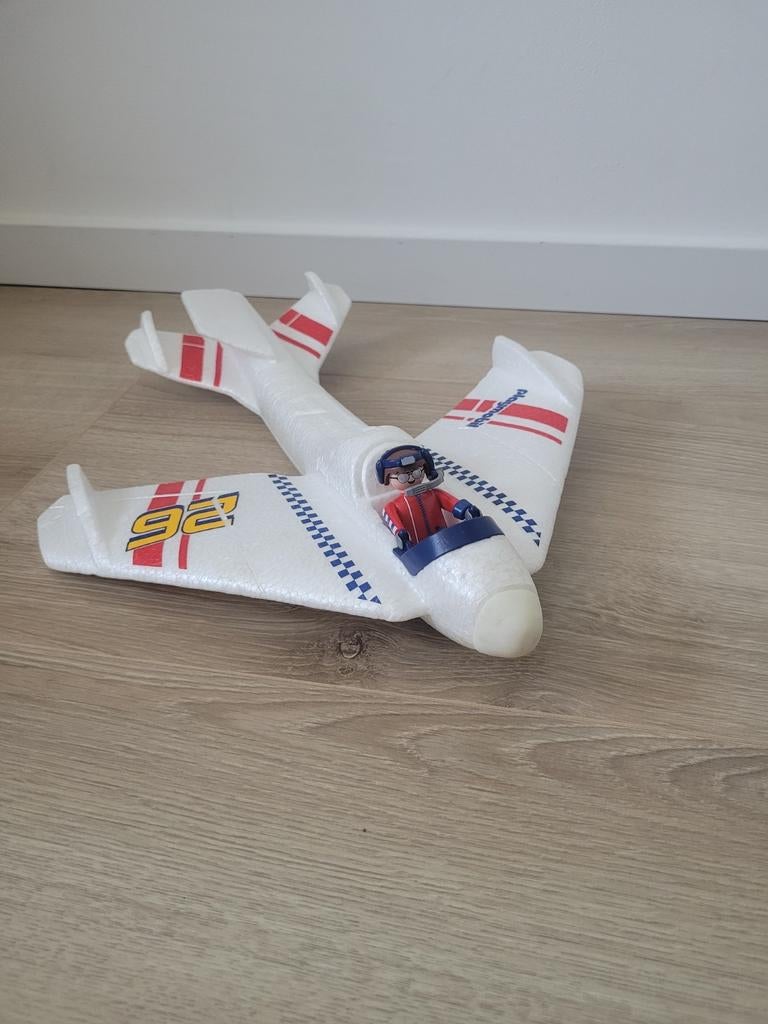 Playmobil vliegtuig met poppetje, Ophalen, Gebruikt, Complete set