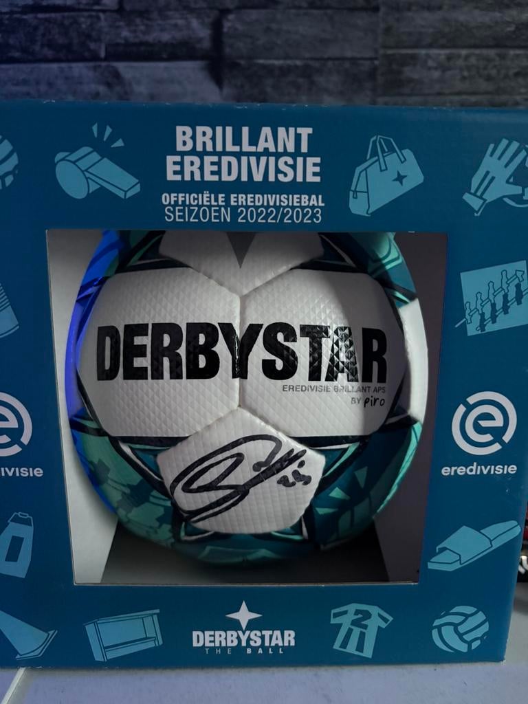 Eredivisiebal *GESIGNEERD DOOR GINI WIJNALDUM*, Ophalen of Verzenden, Nieuw