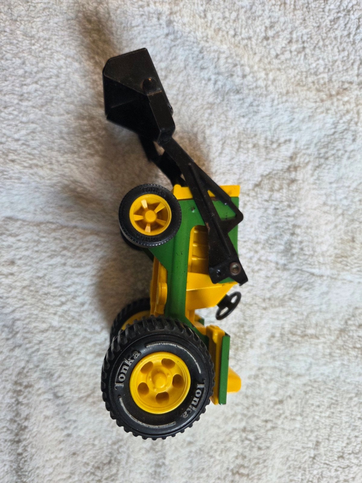 Tonka Tractor met Voorlader - Vintage Speelgoed, Ophalen of Verzenden, Gebruikt