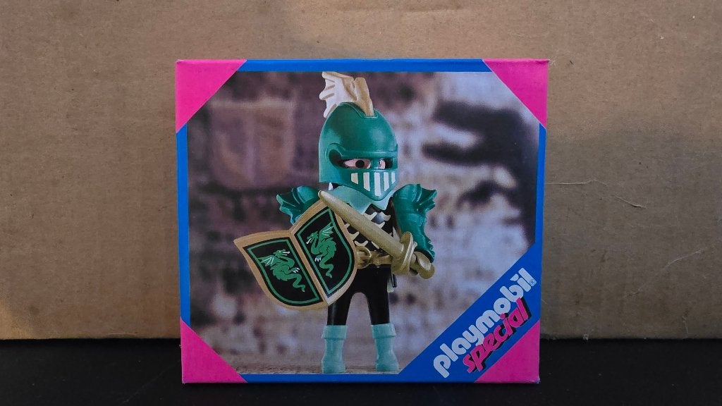 Playmobil 4586 Groene drakenridder nieuw in doos, Complete set, Nieuw, Special plus, Ophalen of Verzenden