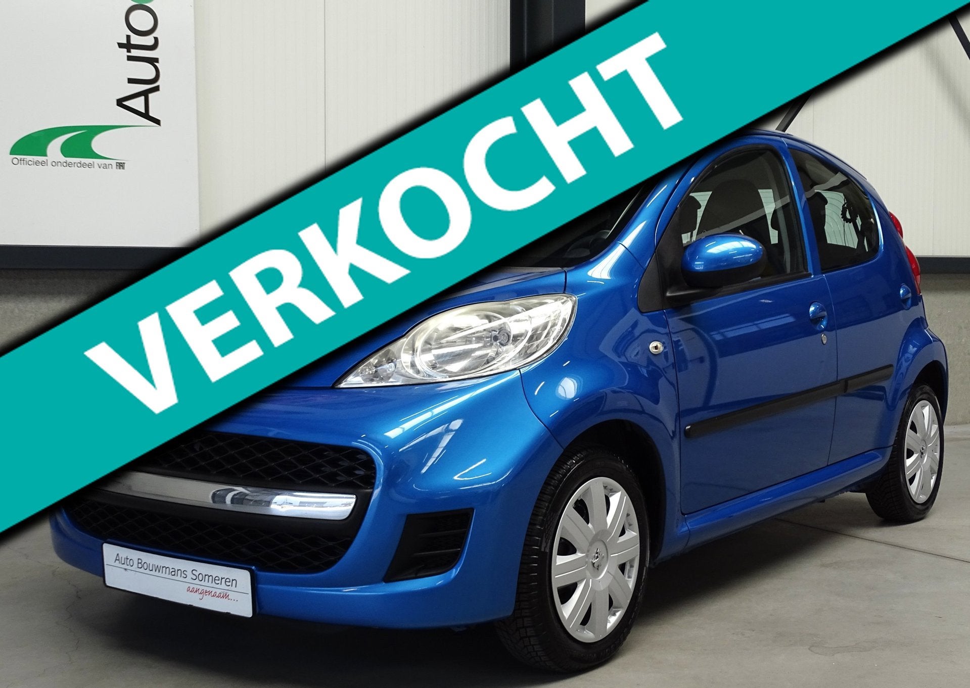 Peugeot 107 1.0-12V "PREMIUM" - ISOFIX/AIRCO/ELEKTR.RAMEN/TO, Auto's, Voorwielaandrijving, Euro 5, Stof, Gebruikt