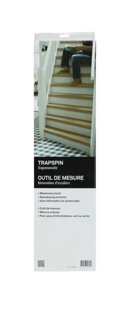 Cando Trapspin - Meetinstrument voor traprenovatie, Ophalen of Verzenden, Zo goed als nieuw, Rolmaat/meetlint, Overige merken