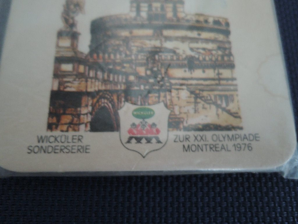 Zes bierviltjes van de Olympische Spelen in Rome in 1960, Verzamelen, Ophalen of Verzenden, Zo goed als nieuw, Overige sporten