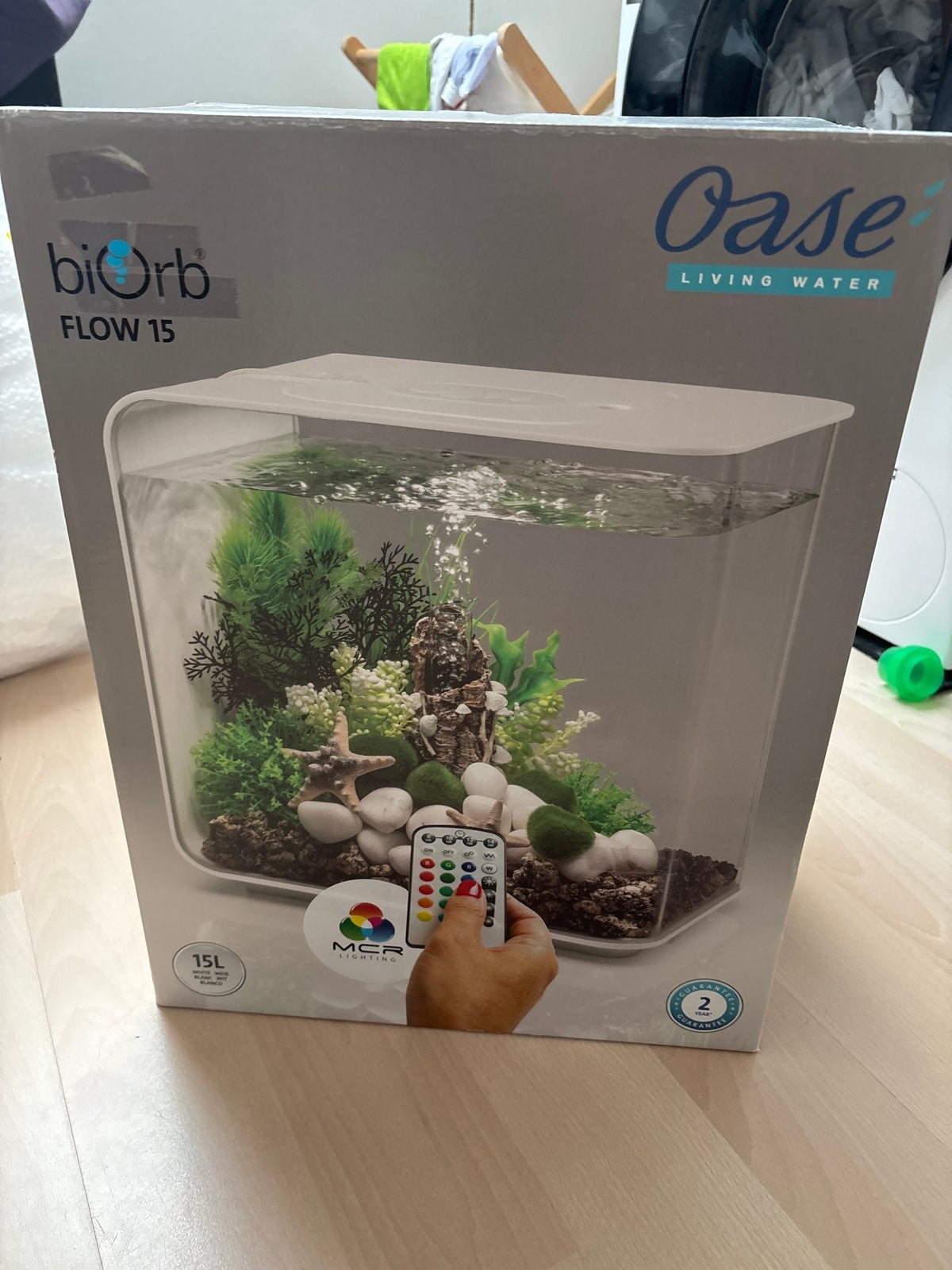 BiOrb aquarium, 15 liter., Ophalen, Zo goed als nieuw, Leeg aquarium