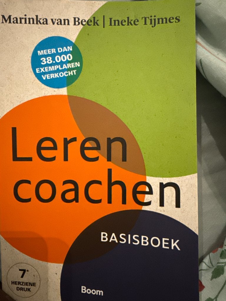 Studieboek: Leren coachen, Boom, Zo goed als nieuw, Alpha, HBO