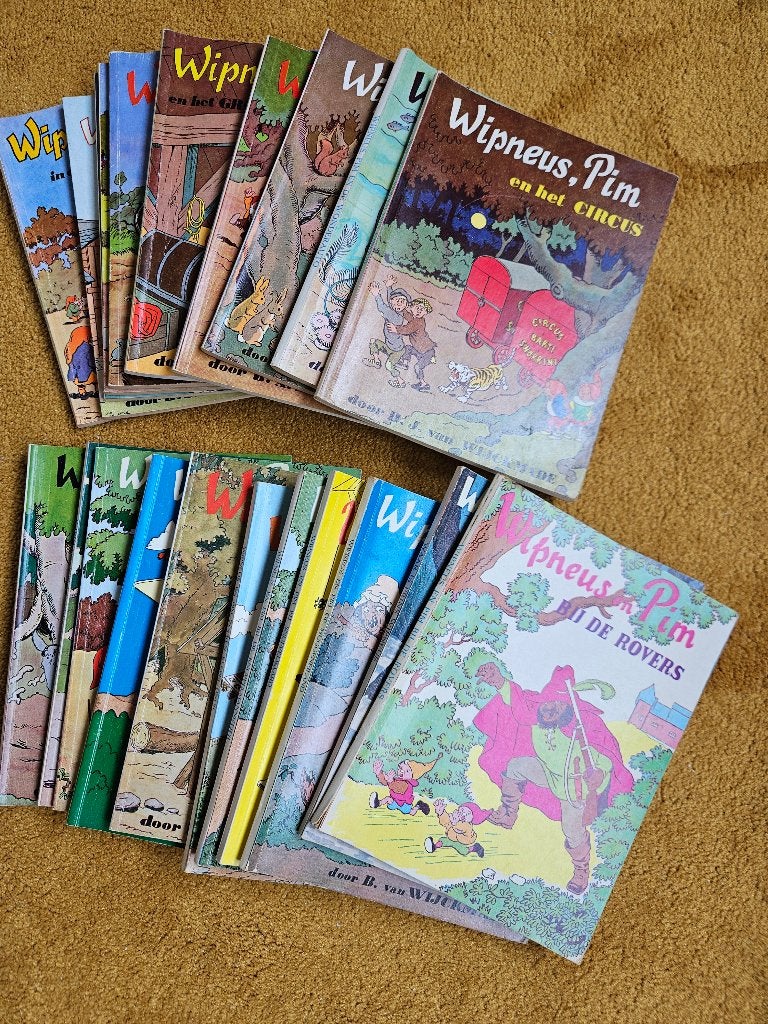 WIPNEUS EN PIM 22 kinderboekjes (1x ingebonden) goede staat, Boeken, Kinderboeken | Jeugd | onder 10 jaar, Gelezen, Fictie algemeen