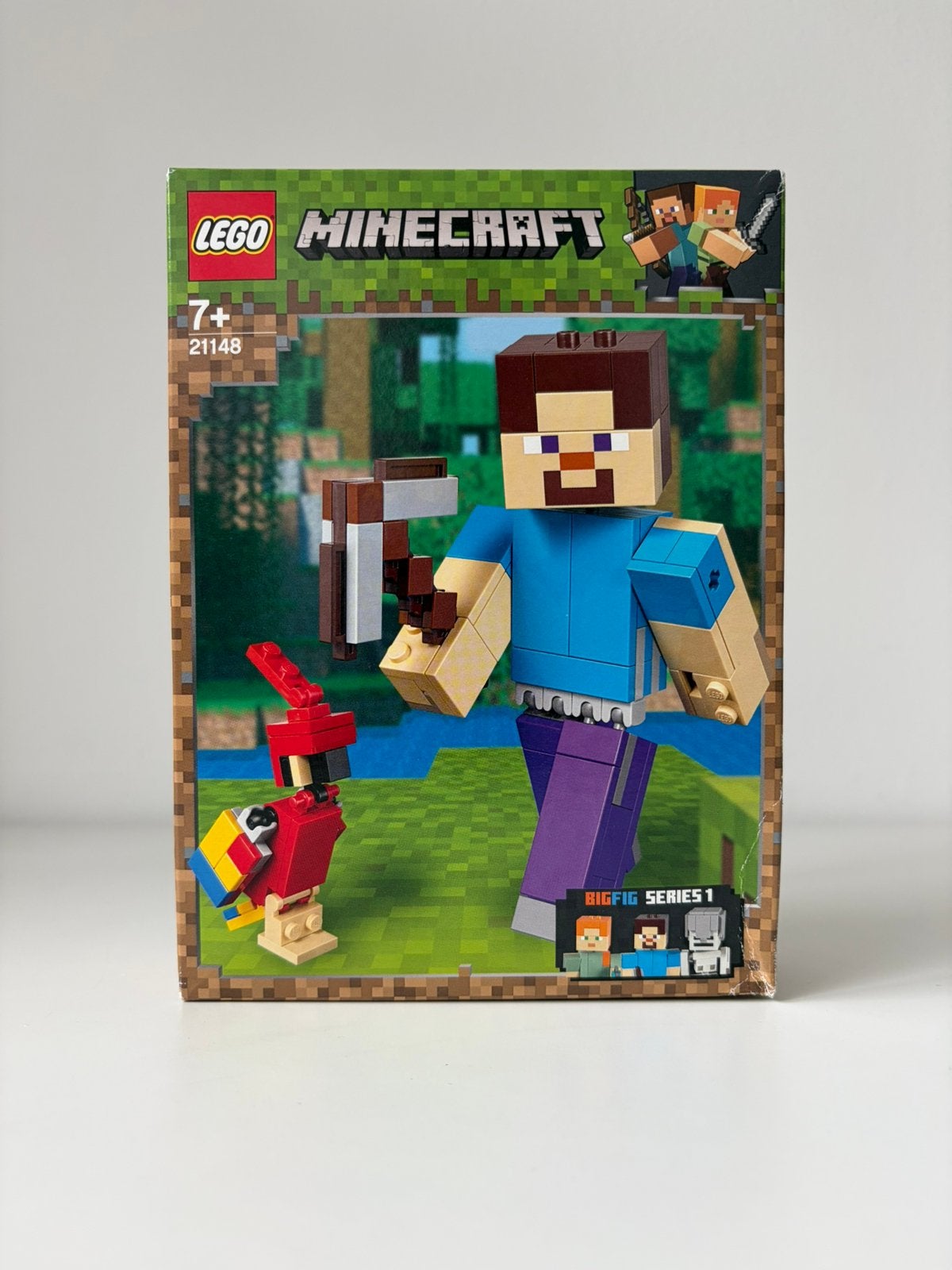 Lego 21148 - Lego Minecraft Bigfigure Steve - *NIEUW*, Minecraft, Nieuw, Ophalen of Verzenden, Product.compliance@lego.com