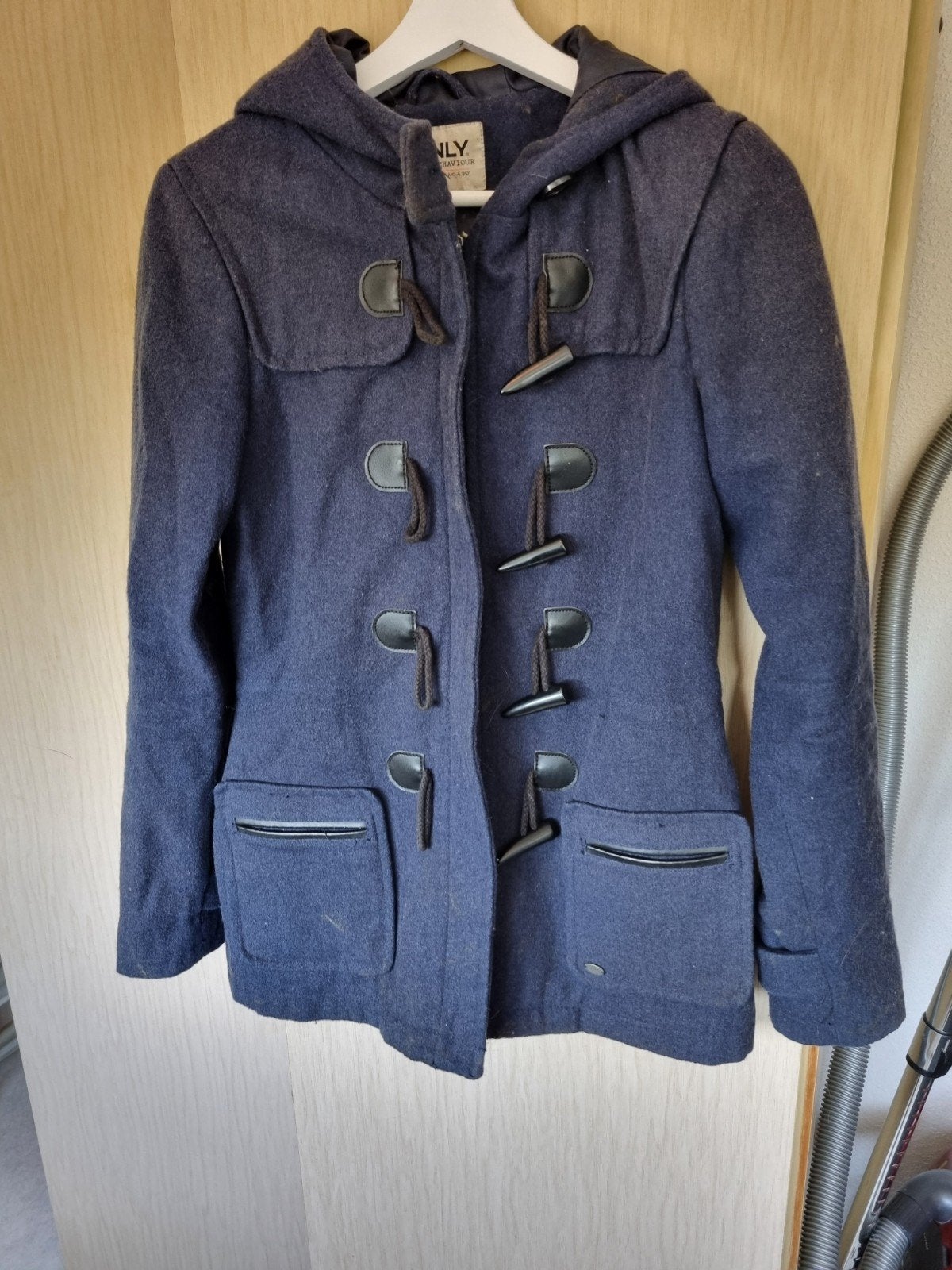 Leuke warme blauwe only najaars jas maat 36, Only, Blauw, Ophalen of Verzenden, Zo goed als nieuw