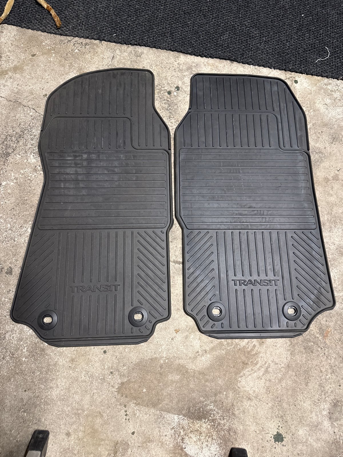 Rubberen vloermatten voor Ford Transit, Auto diversen, Automatten, Gebruikt, Ophalen