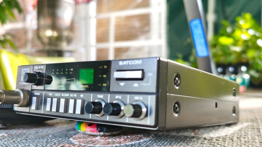 Satcom scan 40F 27mc, Ophalen, Zo goed als nieuw, Zender en Ontvanger