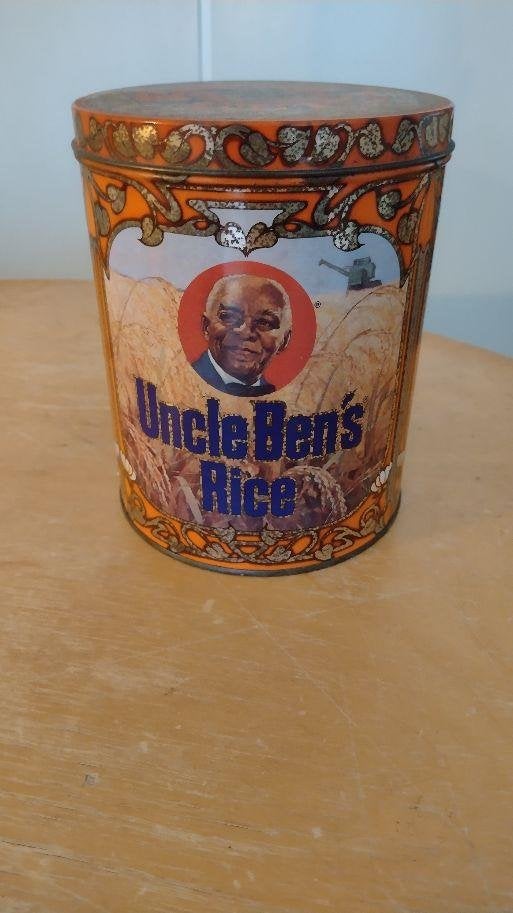 Vintage Uncle Ben's Rice Blik (Limited Edition 1983), Ophalen of Verzenden, Gebruikt, Overige, Overige merken