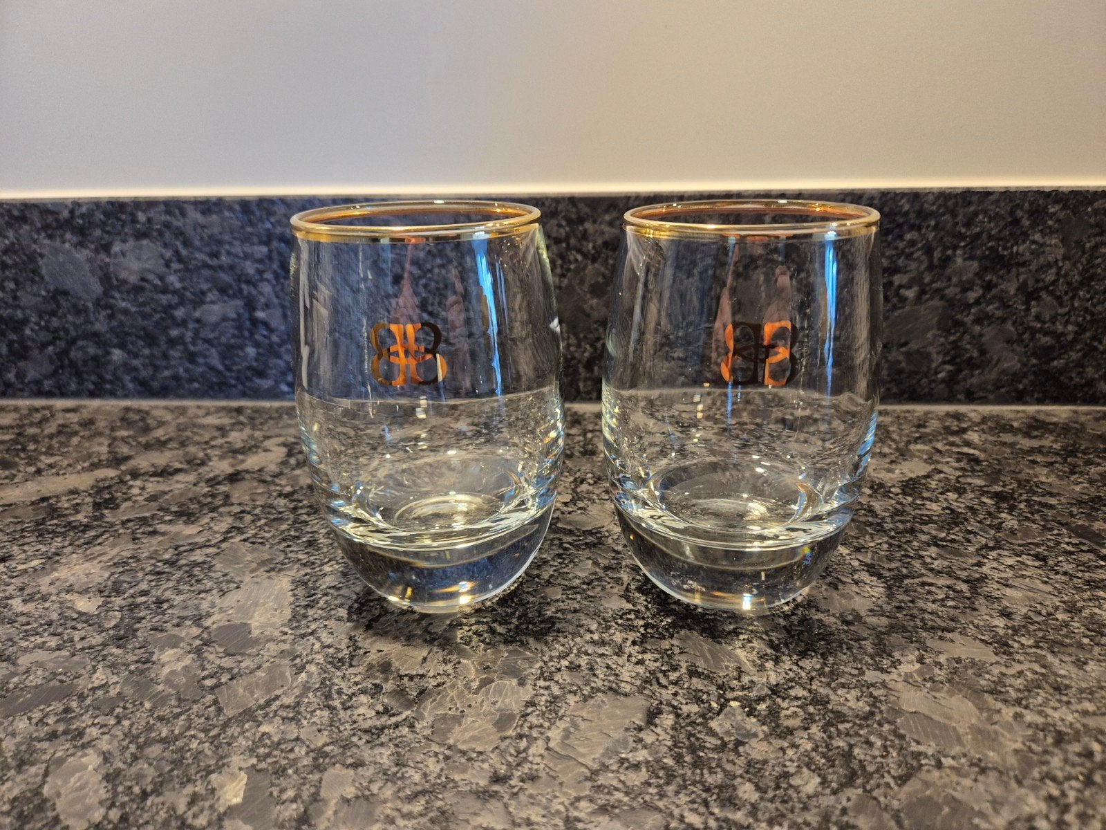 Vinage Baileys glazen 2 stuks, Verzamelen, Glas en Borrelglaasjes, Ophalen of Verzenden, Zo goed als nieuw