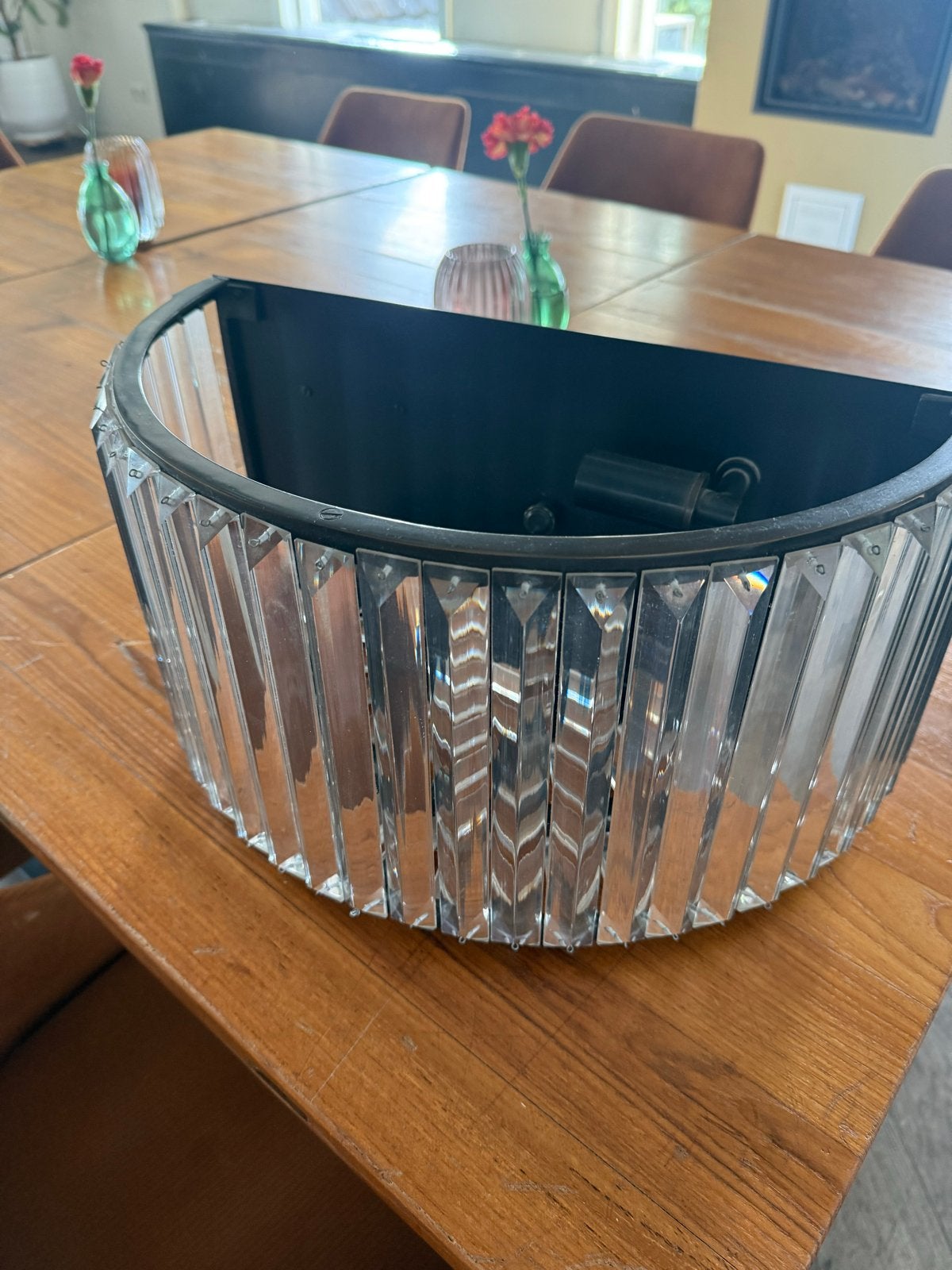 5x Luxe Wandlamp Infinity Eichholtz - Kristal Design, Indirect licht, Overige fittingen, Ophalen of Verzenden, Overige merken