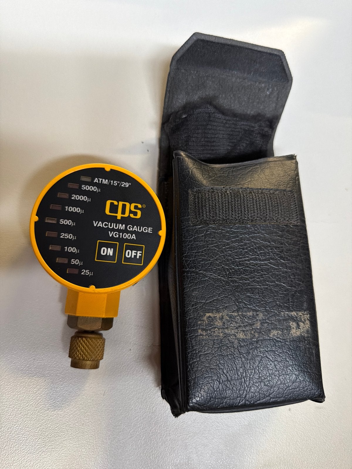 CDS VG100A Vacuümmeter met hoesje, Gebruikt, Ophalen of Verzenden, Nvt, Nvt