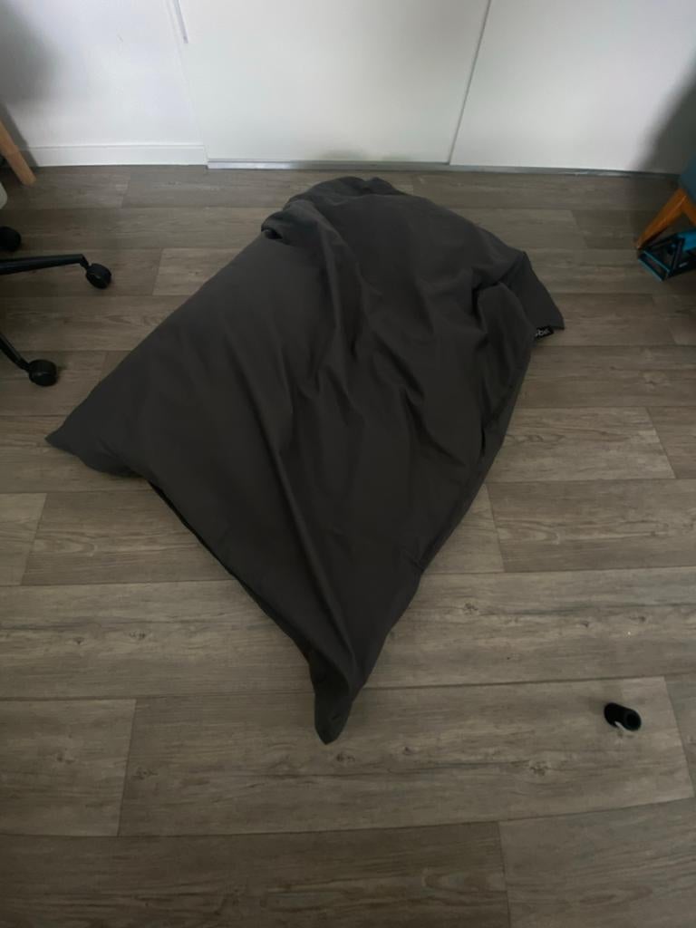 2 Comfortabele zitzakken- ideaal voor ontspanning, Huis en Inrichting, Zitzakken, Ophalen of Verzenden, Gebruikt, Grijs, Zitzak