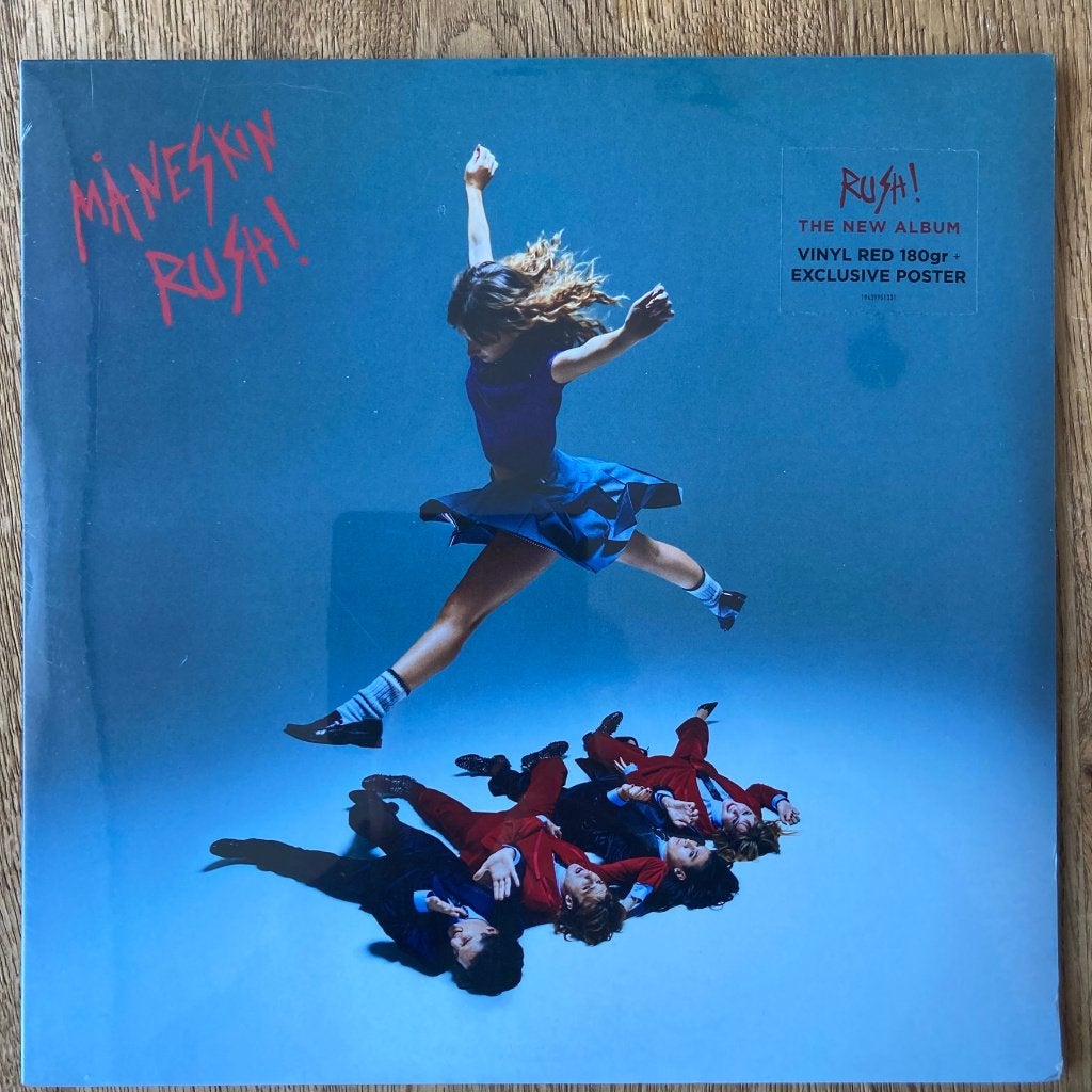 Måneskin Rush! LP Maneskin Italy red vinyl poster Loneliest, LP, Ophalen of Verzenden, 12 inch, Nieuw in verpakking